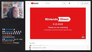 9/13/22 Nintendo Direct live reaction