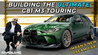 Building Imran's dream G81 M3 Touring - The ultimate family car - Verde Ermes x Tartufo x CS