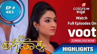 Agnisakshi | ಅಗ್ನಿಸಾಕ್ಷಿ | Episode 483 | Highlights