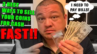 Why You're Having A Hard Time Selling Your Coins?? - 3 Best Ways To Sell For Quick Cash!