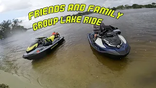 50+ mile Group lake ride on a Sea-Doo GTI SE 170 with @tommytsadventures and @JDsWaterWorld