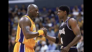 Los Angeles Lakers vs Sacramento Kings 2002 WCF pt1