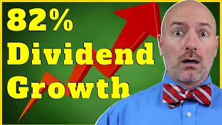 7 Dividend Stocks INCREASING Payments | 82% Dividend Growth