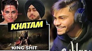 Reaction on Shubh - King Shit (Official Audio) Diss To Kangana Ranaut