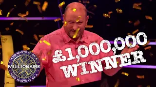 Donald Fear Becomes Latest MILLION POUNDS WINNER! | Who Wants To Be A Millionaire?
