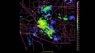 September 8, 2014 - Record Breaking Phoenix Rainfall in association with Hurricane Norbert