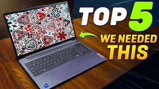 Top 5 Laptops EVERYONE NEEDS Under Rs. 40,000 In 2024⏰Best Laptop Under 40000 For Students & Coding