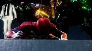 Spiderman vs 6 Villain Bosses Epic Cutscene