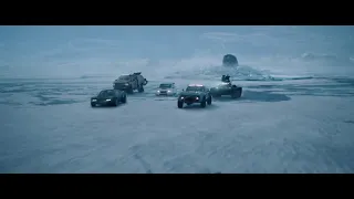 The Fate Of The Furious 2017 movie submarine scene with little baby in plane