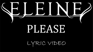 Eleine - Please - 2018 - Lyric Video