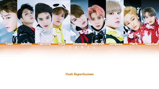 NCT 127 (엔시티 127) - Superhuman (Color coded Lyrics Eng/Rom/Han/가사)[론니]