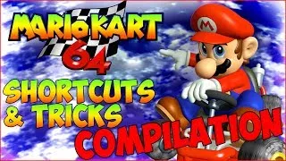 Mario Kart 64 Shortcuts, Secrets, Tricks & Glitches Compilation