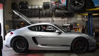 981 Cayman S Dyno Run equipped with TPC Racing Bolt-on Turbo Kit