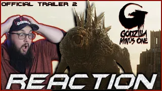 Godzilla Minus One - Official Trailer 2 REACTION
