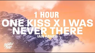 [1 HOUR] One Kiss x I Was Never There (Lyrics) (TikTok Mashup)