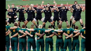 Springbok vs All Blacks 2k18 | National anthem and Haka