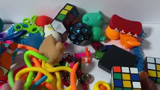 Picking fidgets from a big box