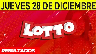 Resultados del Lotto del Jueves 28 de Diciembre del 2023