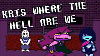 KRIS AND SUSIE IN UNDERTALE?? | Deltatraveler Full Playthrough (All Endings)