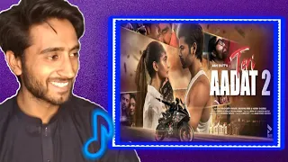 Reaction on Teri Aadat 2 | MK | Siddharth Nigam|Anushka Sen | BLive Music | Hamza Views