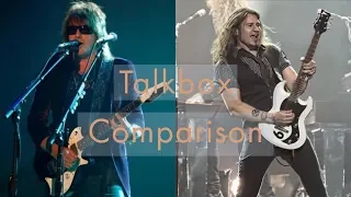 Richie Sambora&Phil X Talkbox comparison (Bon Jovi)