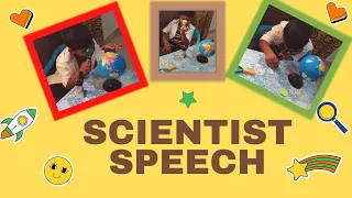 Scientist | When I grow up | Fancy dress| Short speech | 10 lines speech|Ambition|