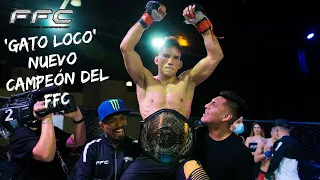 FFC 47 Rodrigo Vera, 'GATO LOCO', nuevo campeón de peso gallo