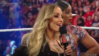 Bayley confronts Trish Stratus - WWE RAW 8/22/2022