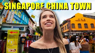 I Can't Believe This Is China Town in Singapore!