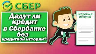 Дадут ли кредит в Сбербанке без кредитной истории?