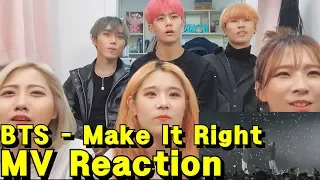 댄스팀이 보는!! BTS (방탄소년단) 'Make It Right (feat. Lauv)' Official MV Reaction 뮤비 리액션