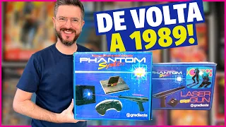 Eu voltei a 1989, fazendo um UNBOXING de um PHANTOM SYSTEM completaço!