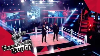 Tigran Karapetyan vs Khoren Galstyan sing ‘Հայ զինվոր’ - Battle – The Voice of Armenia – Season 4