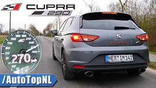 SEAT LEON CUPRA 290 ACCELERATION & TOP SPEED by AutoTopNL