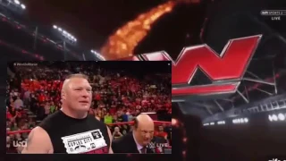 Goldberg and Brock Lesnar Face 2 Face   WWE RAW 27 March 2017 Full Show