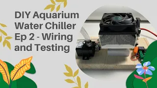 Make AC for fishes! DIY Aquarium Water Chiller - Ep 2: Wiring and Testing
