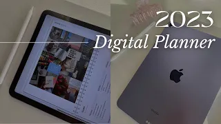 2023 DIGITAL PLANNER SETUP - Digitales Planen am iPad 🎧💻✨