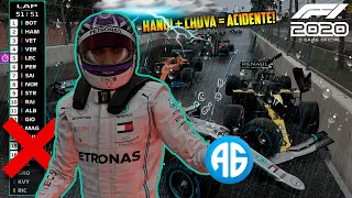 F1 2020 -  GP DE HANOI NO VIETNÃ COM CHUVA PESADA DE MERCEDES 100% (Português-BR) ULTRA 60FPS