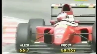 Jean Alesi spectacular qualifying monza 1993