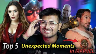 Marvel's Top 5 Unexpected Moments That Left You Speechless