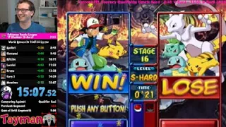 Pokemon Puzzle League - 1P Stadium (Super Hard) speedrun in 15:07 by Tayman (Former World Record)