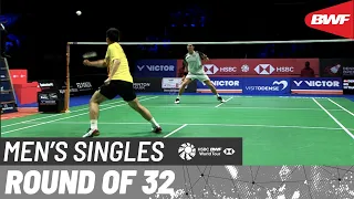 Denmark Open 2022 | Viktor Axelsen (DEN) [1] vs. Kunlavut Vitidsarn (THA) | R32