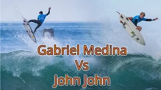Gabriel Medina Vs John John 2016 - Melhor bateria da história
