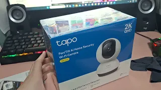 Unboxing TP Link Tapo C220 home security camera