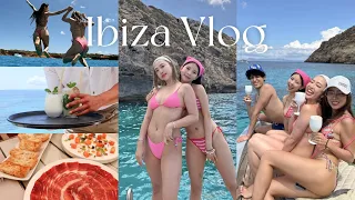 [English sub] Ibiza Vlog🏖🇪🇸 boat tour, bar, shopping etc...