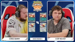 TCG Chris Barry Vs Chip Richey - 2024 Pokémon Toronto Regional Championships Swiss R4