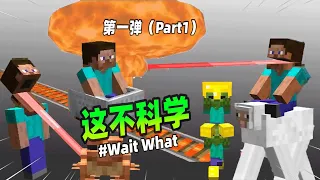 我的世界：盘点第一弹，MC中的那些不科学现象！【Minecraft】