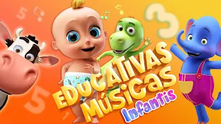 Educativas Músicas Infantis | Rimas infantis para crianças |  LooLoo Kids Português