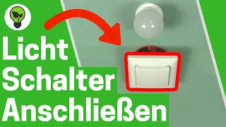 Lichtschalter Anschließen ✅ ULTIMATIVE ANLEITUNG: Wie Unterputz Ausschalter Anklemmen & Einbauen???