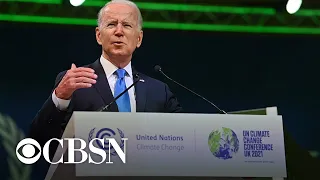 Biden finishes his European trip with his last day at COP26